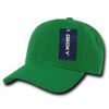 DECKY Fitted Cap, Kelly Green, 7 1/4