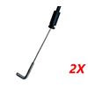 2X Door Handle Lock Release Cable Front Right and Left for Hyundai i20 2008-2016