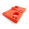 Blank Angled Wedge Rubber Riser Pads 5/16"-9/16" (8mm-14mm) (Red)