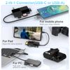 USB C USB 3.0 Multi Card Reader, 8 in 1 SD Card Reader Hub Adapter for SD/TF/CF/XD/MS/Micro SD/USB 3.0, Reading 8 Ports for SDXC SDHC CFI Micro SDXC/SDHC MS MMC UHS-I, for Windows/Mac/Linux/Android
