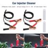 Fuel Injector Flush Cleaner Adapter Cleaning Tool DIY Kit Set For Motorcycle Car