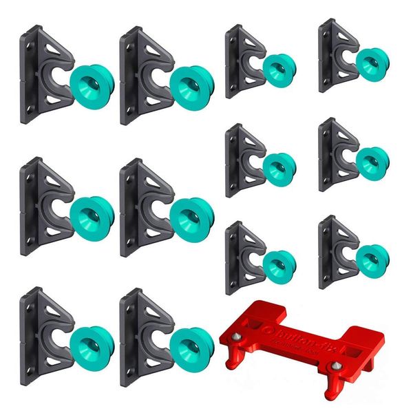 Button Fix Type 2 Bracket with Upgraded Button x12 + 1 Marker Tool