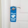 GRAPHICS & MORE Please Wash Your Hands Plastic Door Knob Hanger Sign