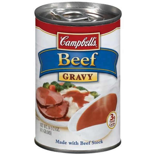 Campbell's Beef Gravy, 10.5 Ounce Cans (Pack of 24)