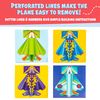PEACEABLE Kingdom Card Paper Plane Super Valentines, 1 EA