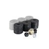 36 mm Acrylic Black Pearl - Backgammon Pieces