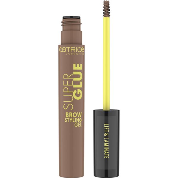 Catrice Super Glue Brow Styling Gel, Augenbrauengel, Nr. 020, Braun, definierend, fixierend, schnelltrocknend, vegan, ohne Mikroplastikpartikel, Nanopartikel frei, Naturkosmetik, 1er Pack (4ml)