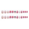 24pcs 3D Decoration Bowknot Small Animal Pattern Nail Decoration Reception Party After-Party Wedding Nail Tips