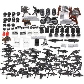  Feleph Swat Weapons Toys, Military Police Bricks