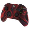 Assecure pro soft silicone skin grip protective cover for Microsoft Xbox One controller rubber bumper case with ribbed handle grip