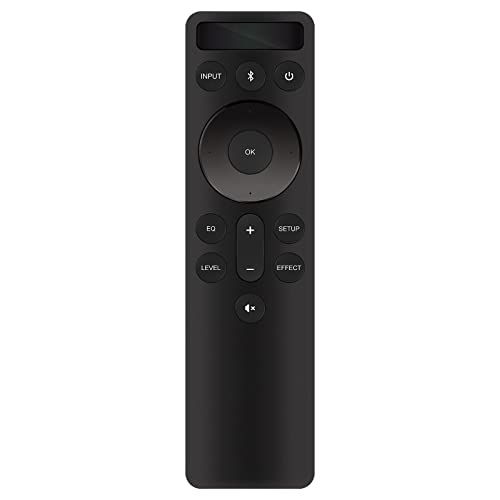 PERFASCIN Replace Infrared IR Remote Control Fit for Vizio Soundbar Systems D20/V1.0 V21-H8 M51a-H6 M51ax-J6