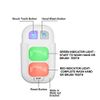 HONWELL Timer for Kids Battery Powered Tooth Brush Timer and Bathroom Hand Washing Timer with LED Color Light Great Gift for Children and Teens Training Coach (2 Pack)