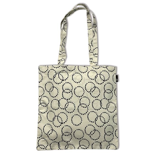 Route Low Gusseted Scandinavian Taste Tote Bag RO Tall Flat MODERN (Circle)