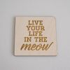 Custom Engraved Wood Signs [8"] - Made To Order - Your Name or Text Solid Birch