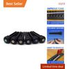 Ebony Bridge Pins with Abalone Dot for Acoustic Guitars 6 & 12 String