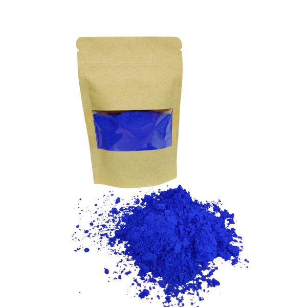 Authentic Moroccan Nila Indigo Powder Premium Natural Dye for Textiles and Hair (Blue Indigo, 120g)