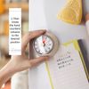 Tissting Mechanical Kitchen Timer, Countdown Timer Visual Timer Management Cooking Magnetic Timer Clock 60 Minutes Rotating Egg Timer for Cooking Classroom Fitness (Yellow)