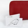 Azeeda 'Cute Robin' Compact/Travel/Pocket Makeup Mirror (CM00010355)