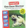 Beaphar One Dose Wormer Small Dog Puppy Worming 3 Tablets