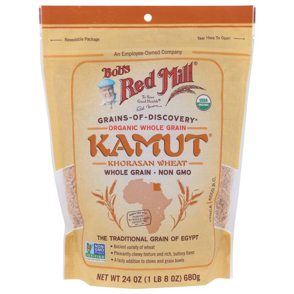 Bob's Red Mill Organic Kamut(R) Khorasan Wheat Berries, 24 Oz