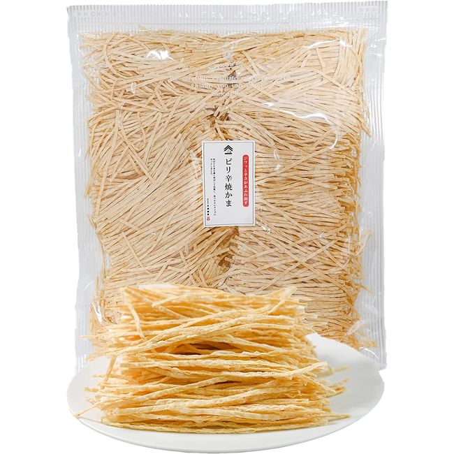 Tara Commercial Sweets [Low Sugar Spicicy Grilled Kamaboko] Cod Pine Needles Snacks Delicacy Sake Knob Sensei Shokai [Tsumami Ware] 24.7 oz (700 g) (Zipper Bag)