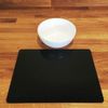 Rectangle Placemat Set - Gloss Lime Green 2 Placemats Large 58cm x 38cm
