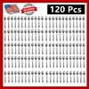 120 Pieces Stainless Steel Dinner Spoons Flatware Tableware Set Kitchen 7.25 in