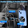 Universal Rotation Magnetic Phone Holder 360° Foldable Car Mount Stand Dashboard
