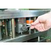 HAZET 863MBIT 89 mm Solid Steel Reversible Ratchet for Bits - Chrome-Plated