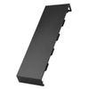 HDD Shell Skin Case Cover Replacement, Raceplate Replacement for Console, , Protective, and Stylish (Black)