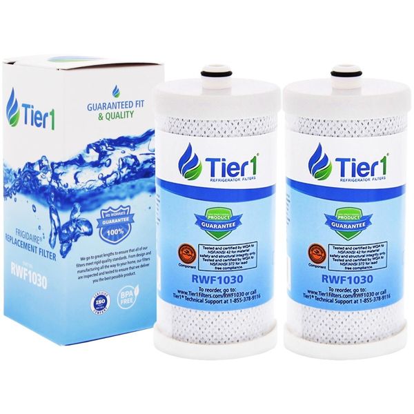 Fits Frigidaire WFCB WF1CB Comparable Tier1 Refrigerator Water Filter 2 Pack