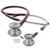 ADC Adscope 601 - Convertible Cardiology Stethoscope - Burgundy