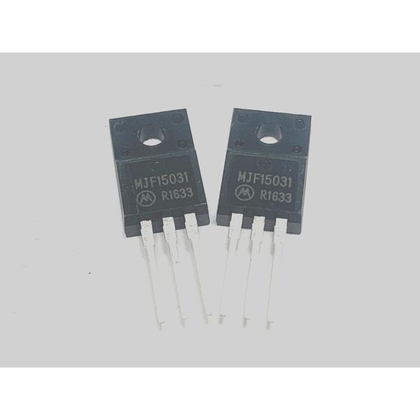 5 Pieces | MJF15031 Complementary Silicon Plastic Power Transistor  MOTOROLA