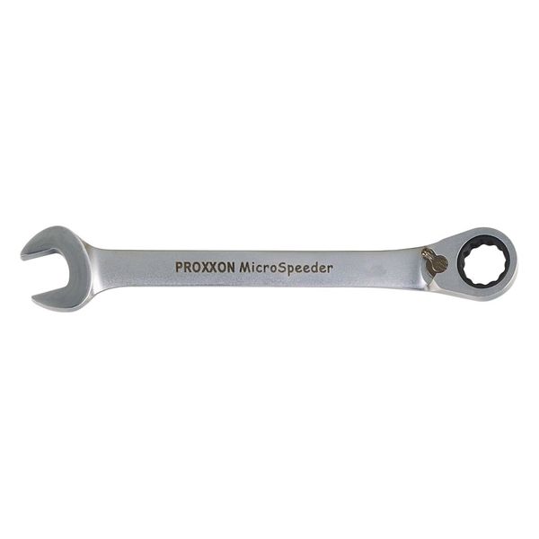 Proxxon Single Ratchet Wrench MicroSpeeder with Reverse Lever 18 mm