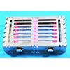 Premium Detachable Autoclavable Sterilization Rack for 7 Instruments Pink German [Cynamed]