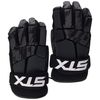 STX Lacrosse Stallion 75 Gloves, Black, Medium, Pair)