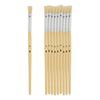 VBS Nature Bristle Brushes, Pack of 10