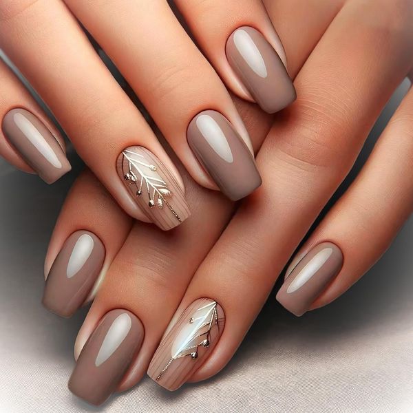 COLORBIRD Nail Tip Short Ballerina Square (W1782)