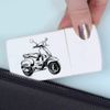 'Moped Side View' Pill Box with Tablet Splitter (PI00028818)
