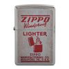 Zippo Vintage Windproof Lighter Logo in Red