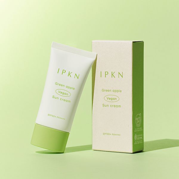 [IPKN] Green Apple Vegan Sunscreen (Renewal) 50ml SPF50+PA++++