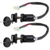 2 Set Ignition Switch Key For Go-Karts Quad ATVs 50cc 70cc 90cc 110cc 150c