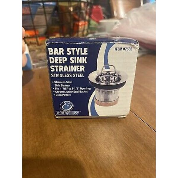 Bar Style Deep Sink Strainer 7552