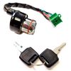 6 pin Wires IGNITION Key SWITCH GO KART MOPED KS07