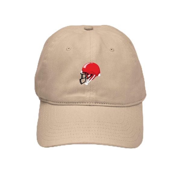 CafePress Red Football Helmet Unique Adjustable Baseball Hat
