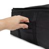 Compactor Cosmos 3D Semi-Rigid Vacuum Box, Size L, Black, 65X45X15.5 cm - Space-Saving Storage Solution