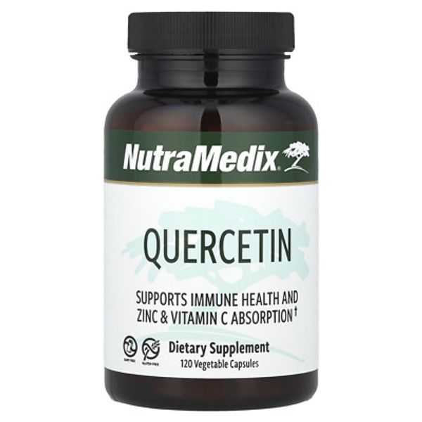 Quercetin, 500 mg, 120 Vegetable Capsules (250 mg per Capsule)