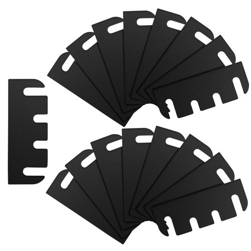 15 Pack Door Hinge Shims for Door Hinge Repair Kit, 0.050 Inch Thickness, 3.5 Inch Hinge Shims