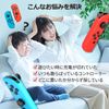 Earth Reborn Joy-Con Charging Stand for Switch, Charging, 4 Joycons, 2 Pro Controllers, Simultaneous Charging, Switch Handle Wrist Strap Socket, Storage (Black)