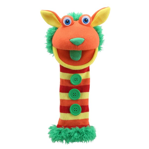The Puppet Company - Knitted Puppet - Buttons